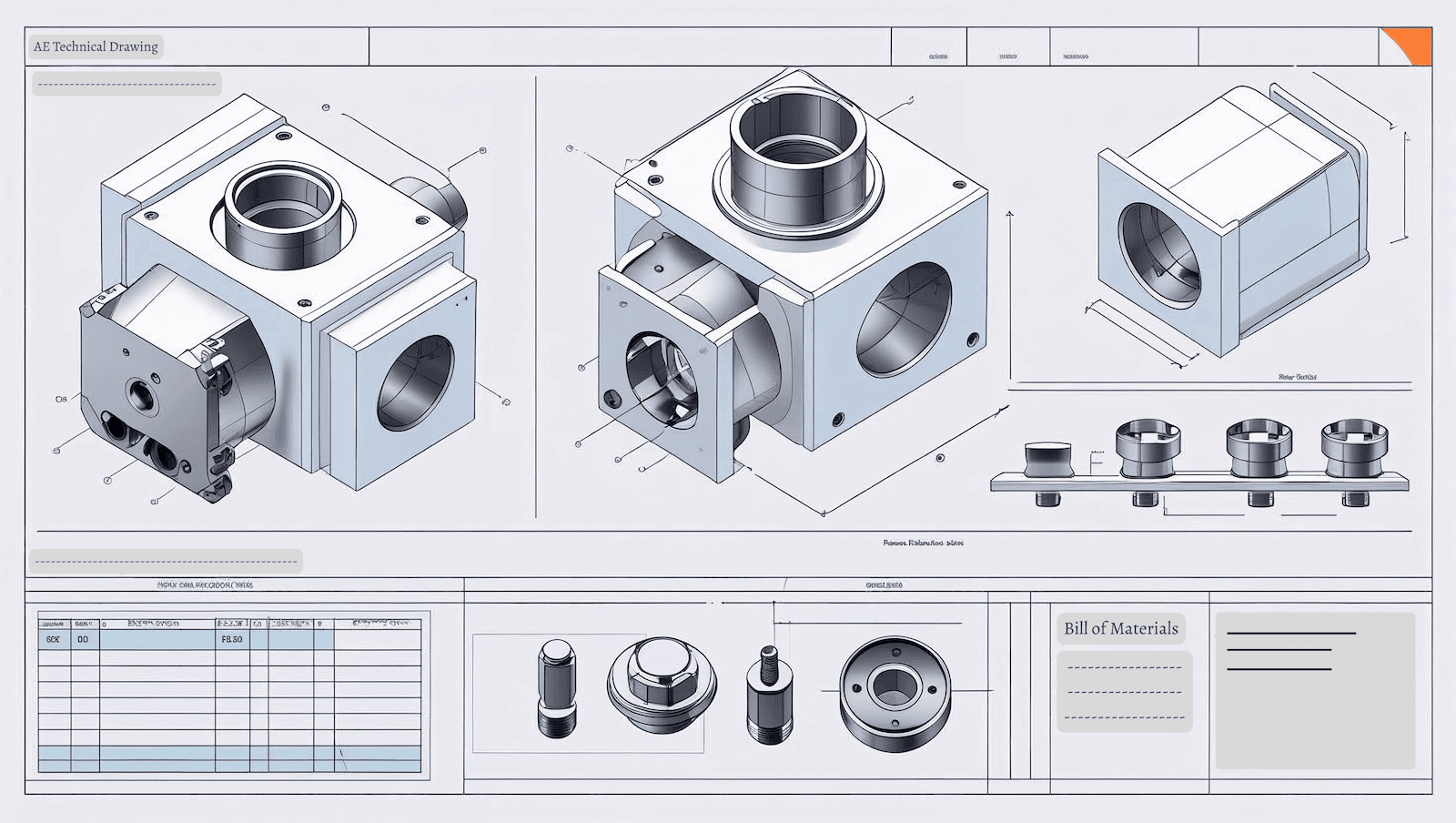 Technical Documentation - Engineering Specification Drawings, Albus Engineering