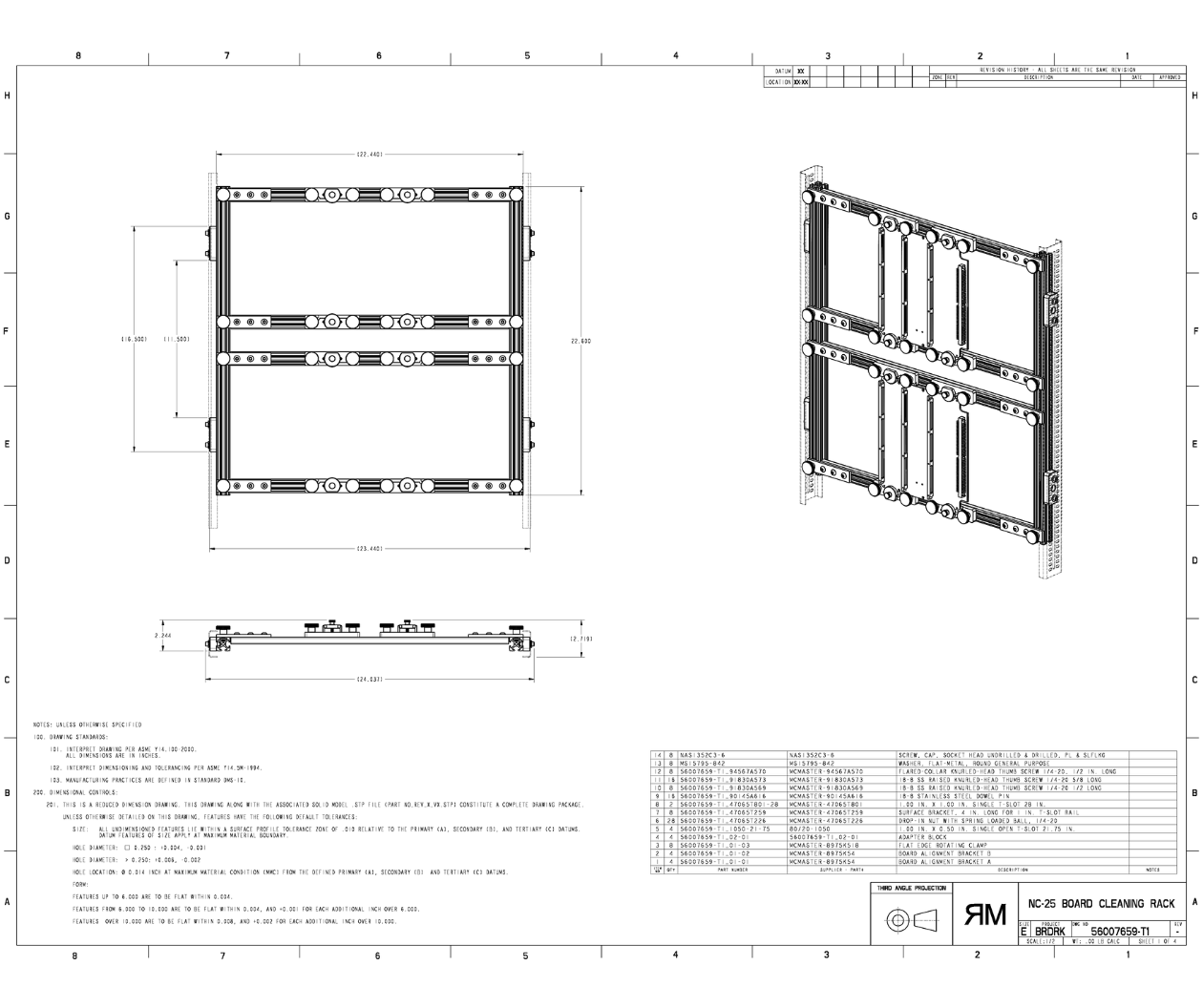 Cleaning Rack BP 1, Albus Engineering